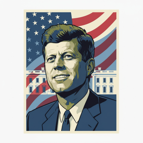 Which charismatic U.S. President, known for inspiring a generation and launching the Peace Corps, was tragically assassinated in Dallas in 1963?