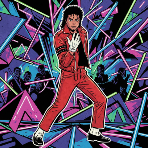 Who is this King of Pop, known for his incredible dance moves and groundbreaking music videos?