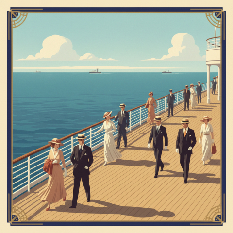 Ocean Liner Deck