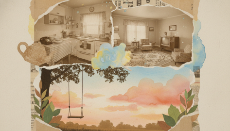 Which Vintage Home Scene Brings Back Memories?
