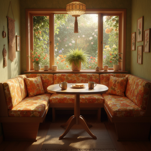 Cozy Breakfast Nook