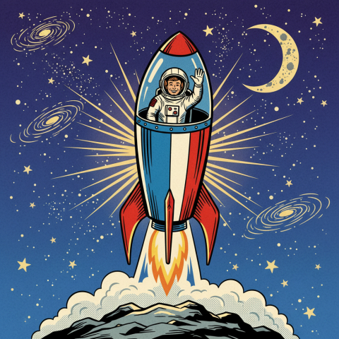 Who was the first American in space?