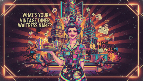 What's Your Vintage Diner Waitress Name?