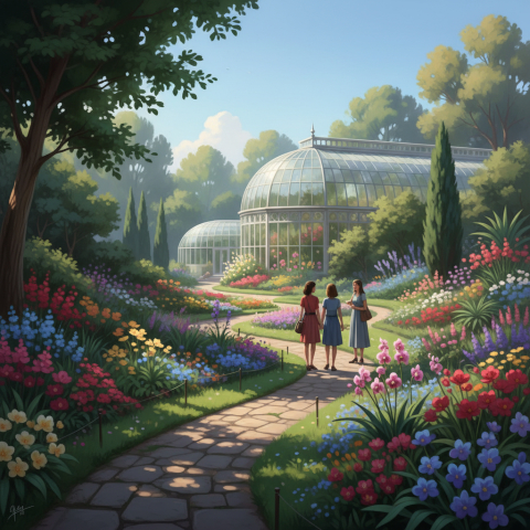 Botanical Garden Oasis