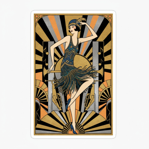 Flapper dresses, cloche hats?