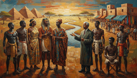 Legends of Africa: Identify the Figures
