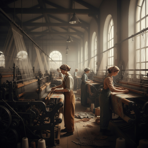Textile Loom Room