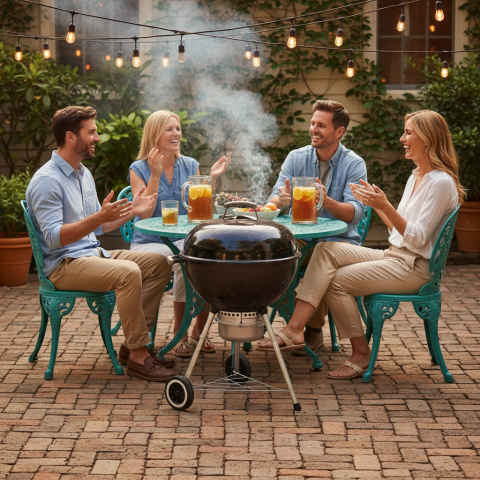 Barbecue Patio Party