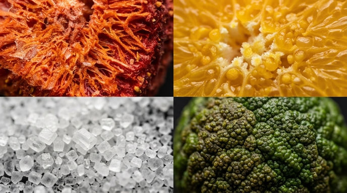 Only 5% Can Identify These Extreme Close-Up Foods! Can You Pass the Test?