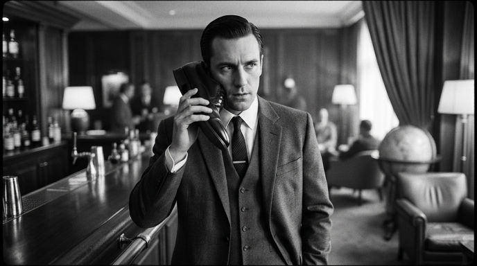 Which secret agent worked for the Control organization and was known for his shoe phone?