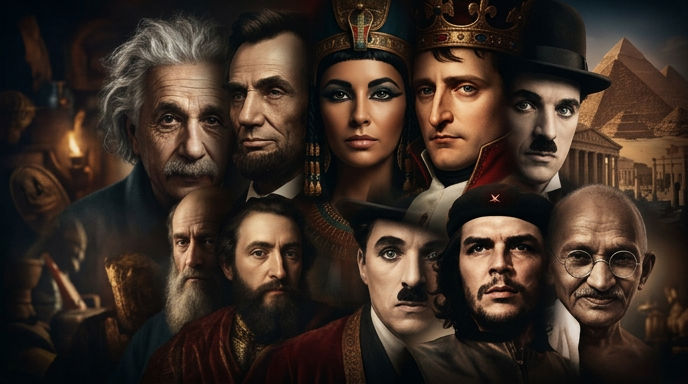 Think You Know History? Only 5% Can Identify All These Famous Historical Figures