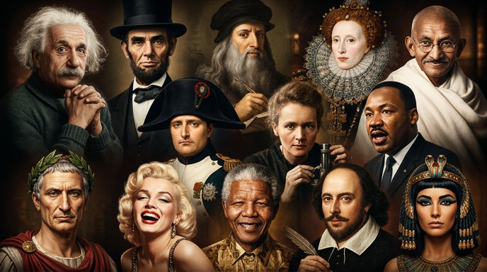Can You Identify These 13 Famous Historical Figures From Just Their Photo?
