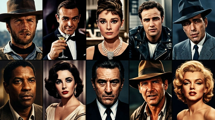 Only True Movie Buffs Can Identify These 10 Iconic Actors—Can You Pass?