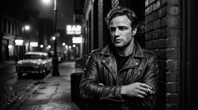 Which legendary actor is best known for his method acting and his portrayal of Terry Malloy in 'On the Waterfront'?