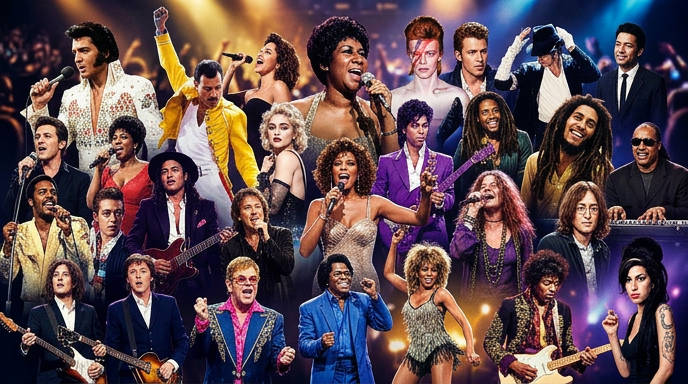 Only True Music Fans Can Name These 40 Iconic Singers From The Past