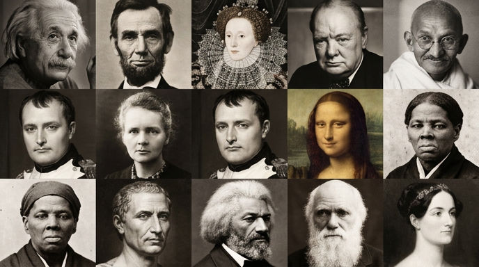 Only 2% Of People Can Identify These 13 Famous Historical Figures By Photo