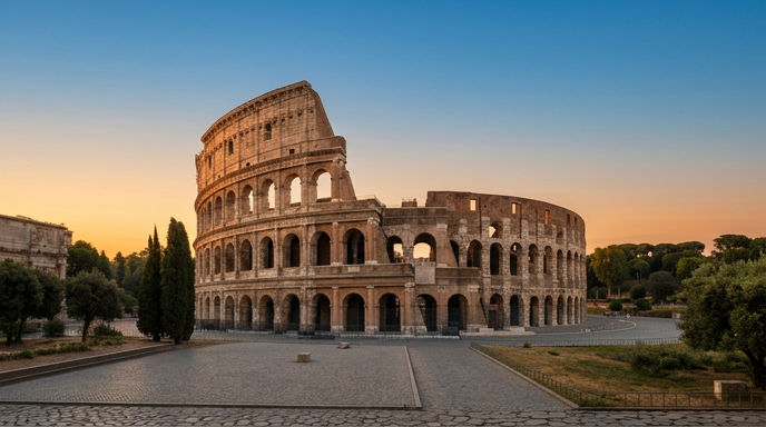 In which country is the Colosseum located?