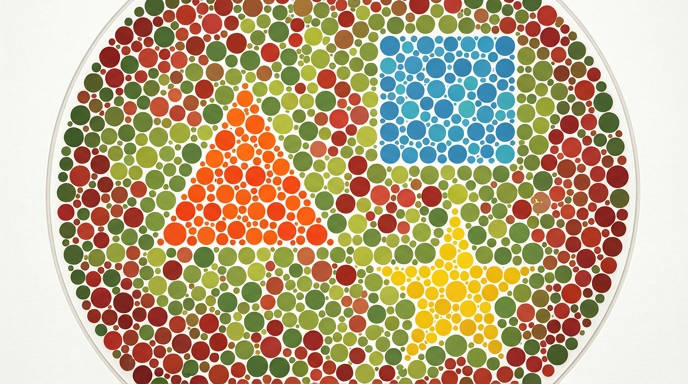 Which shapes are visible to you in this plate?