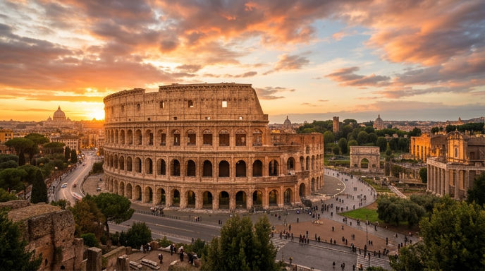 In which country is the Colosseum located?