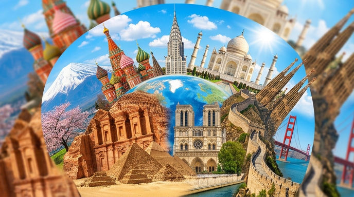 Only 5% of World Travelers Can Identify All These Famous Landmarks. Can You?