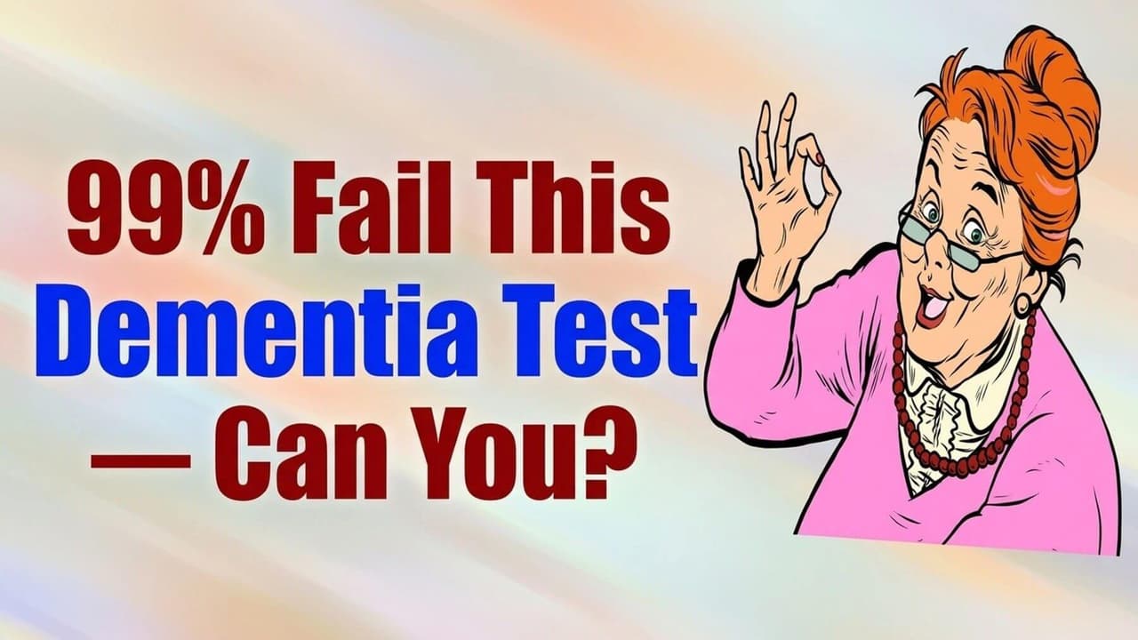 99% Fail This Dementia Test — Can You?