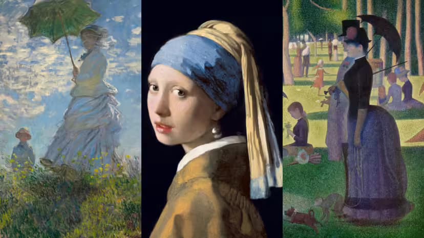 Only 1% Can Name All These Classic Masterpieces' Painters!